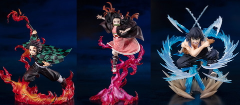 炭治郎・禰豆子・伊之助のフィギュアーツZERO！ 「鬼滅の刃」の新