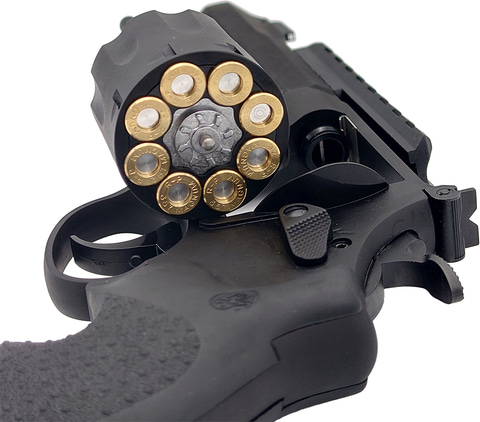 シールドマン向け8連発リボルバー！ モデルガン「M&P R8 5inch Heavy