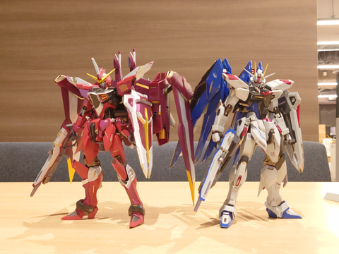 メタルビルド フリーダムガンダムcomcept2 ジャスティスガンダム