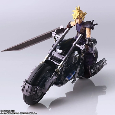 FF7」よりフィギュア「BRING ARTS クラウド・ストライフ＆ハーディ
