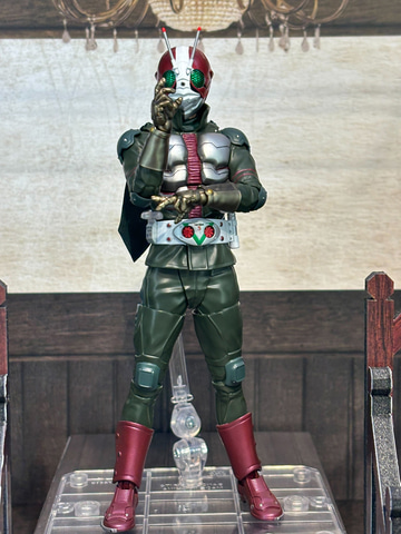 仮面ライダー THE NEXT」版「仮面ライダーV3」が参考展示【#魂ストア