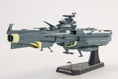 レビュー】「1/1000 地球防衛軍 ヒュウガ級 戦闘航宙母艦 DCV-01