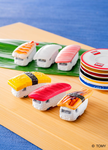 トミカ職人が“匠”の技術で作った“粋”なシリーズ「寿司トミカ 其の一
