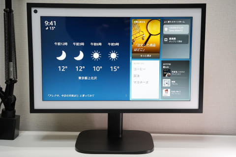 レビュー】壁掛けという新提案「Echo Show 15」 大画面“何に”使う