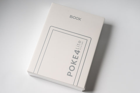 ミニレビュー】文庫本好きのための電子書籍リーダー「BOOX Poke4 Lite
