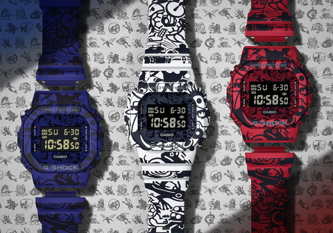 G-SHOCKキャラのカモフラ柄、MY G-SHOCKカスタイマイズパーツに登場