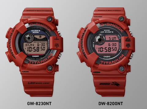 G-SHOCK、赤いフロッグマンが新仕様で復刻 - Impress Watch