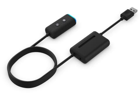 マイク部が分割した新デザイン「Echo Auto」登場 7980円 - Impress Watch