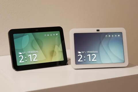 デザイン・音質・カメラ強化した「Echo Show 8(第3世代)」 22980円