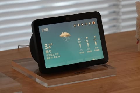 デザイン・音質・カメラ強化した「Echo Show 8(第3世代)」 22980円