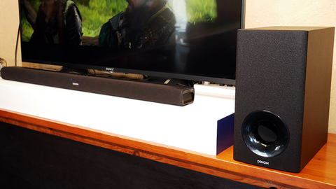 テレビも映画もグレードアップ。大満足お手軽ホームシアター「デノン