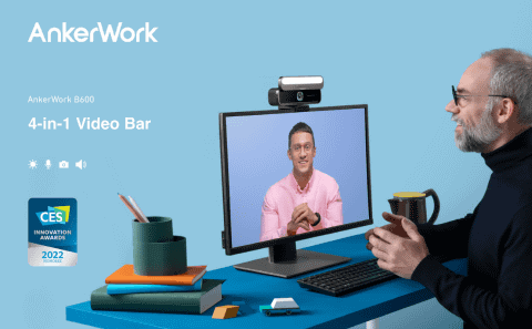 Ankerのプロ向け新ブランド「AnkerWork」、第1弾はLEDも搭載した高機能