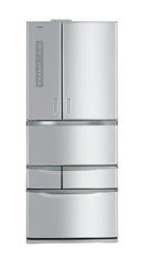 東芝、ワンタッチで開けられる電動ドア搭載の冷蔵庫「ベジータ