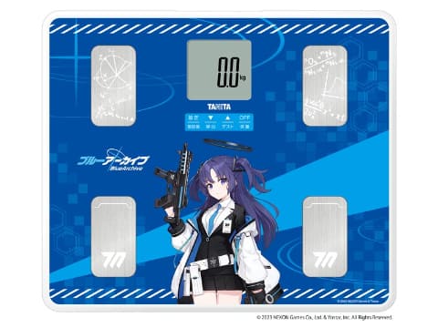 ブルアカの早瀬ユウカが体重を読み上げる、タニタ体組成計 - 家電 Watch