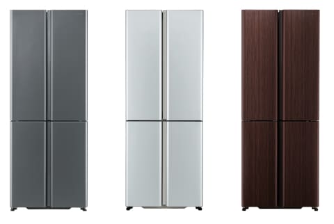 アクア、深澤直人デザインの冷蔵庫。冷凍室も整理しやすい大容量