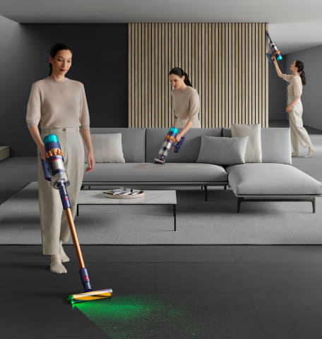 ダイソン、新モーターで最もパワフルなスティック掃除機 - 家電 Watch