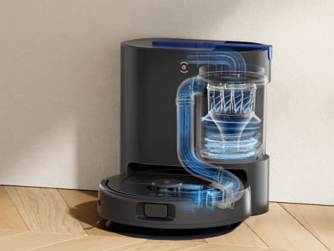 エコバックスのロボット掃除機、79800円で自動ゴミ収集付き - 家電 Watch