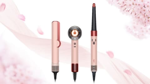 ダイソン、春限定の桜色ドライヤー&スタイラー - 家電 Watch