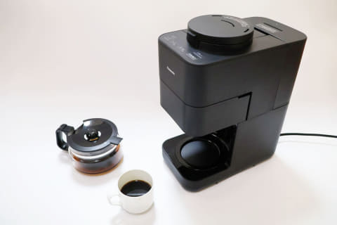 2万円しないパナのコーヒーメーカー 豆から挽けて格段においしい【家電