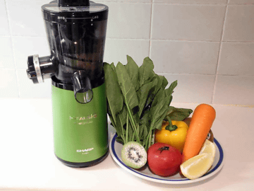 家電製品ミニレビュー】シャープの青汁ジューサー「グリーンプレッソ