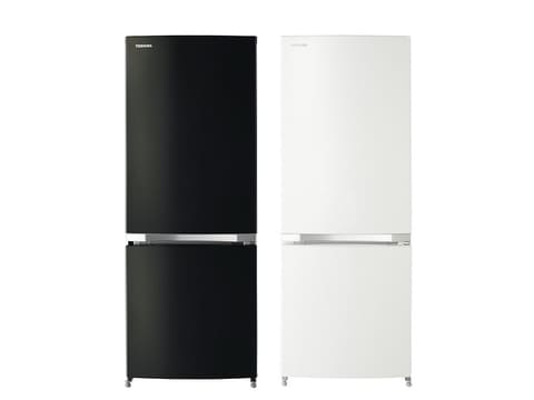 東芝、単身世帯向けのスタイリッシュな2ドア冷蔵庫 - 家電 Watch