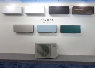 ダイキン、カラバリ豊富なエアコン「リソラ」や洗面所など小空間向け