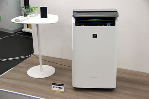 シャープ、イオン濃度2倍でストレスが溜まりにくい環境を作る