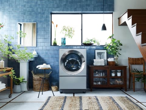 パナソニック、シンプルななめドラム洗濯乾燥機の新「Cuble」。洗剤