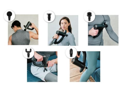 ドクターエア、強力な振動で筋肉をケアする「リカバリーガン PRO