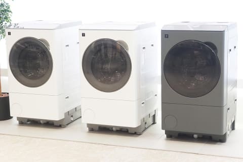 シャープ、初の生成AI採用ドラム洗濯機 タオル乾燥ふわふわorごわごわ