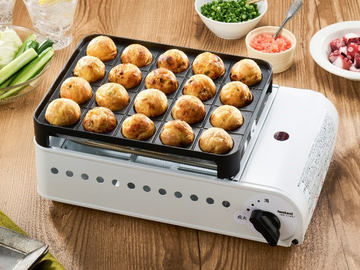 阪神×イワタニのたこ焼き器「虎たこ」 - 家電 Watch