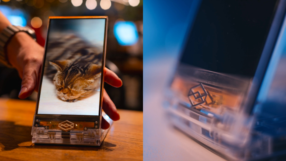 写真が立体的に表示されるポータブルAIディスプレイ「Looking Glass Go