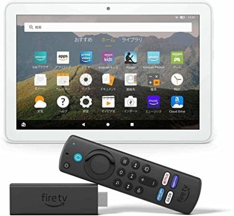 Fire TV Stick 4K Max」とFire HD 8タブレットのセットが9980円