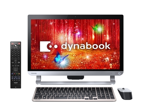 東芝、キーボード改良で使い勝手を向上させた液晶一体型「dynabook」春