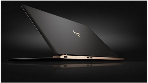 HP、ブラック&ゴールドが美しい13.3型世界最薄ノート - PC Watch