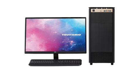 TSUKUMO、前面にUSB Type-Cを備えたクリエイター向けPC - PC Watch