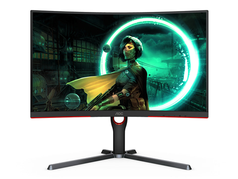 AOC、165Hz表示対応ゲーミングモニター。平面/湾曲タイプ計4機種 - PC