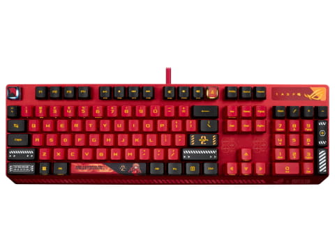 ASUS、アスカ&弐号機モデルのゲーミングデバイスを明日から予約開始