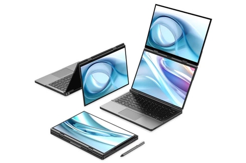 変態だ！Ryzen AI 9 HX 370搭載の2画面OLEDノート「GPD DUO」 - PC Watch