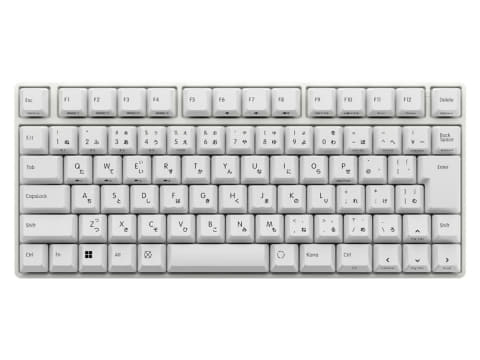 東プレ、高級キーボード「REALFORCE RC1」と「GX1」にホワイト版 - PC