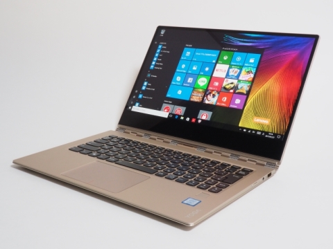Hothotレビュー】4K液晶も選べるLenovoの13.9型2in1「YOGA 910」 - PC