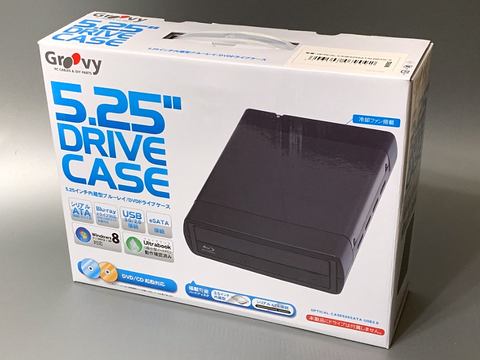 やじうまミニレビュー】デスクトップ用のBDドライブを外付けで利用