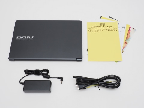 Hothotレビュー】マウスのCLIP STUDIO同梱ノート「DAIV 4N」を試す