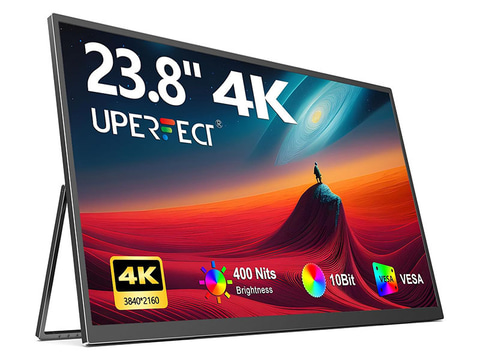 本日みつけたお買い得品】23.8型の大きな4Kモバイルモニターが1万7,881