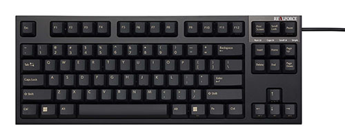 東プレ「REALFORCE R3Sキーボード」の英語配列モデルが6製品、一部実