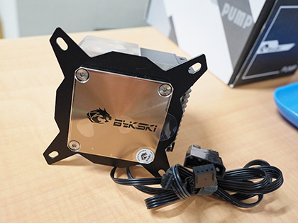 DDCポンプやリザーバーが一体になった本格水冷向けCPUブロックがBykski