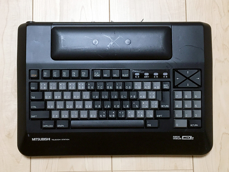 1200bpsの全二重モデムを内蔵、三菱電機のMSX2「ML-TS2」 - AKIBA PC