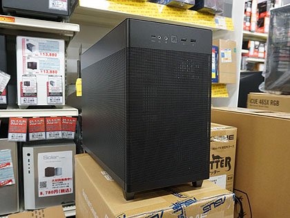 全面メッシュ仕様のmicroATXケース「ASUS PRIME AP201」が入荷、カラー