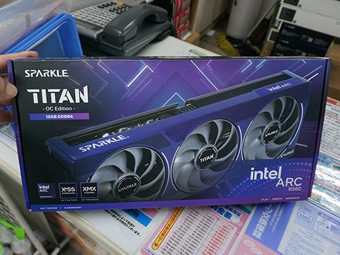 Intelの最新GPU「Intel Arc B580」搭載ビデオカードが各社から登場