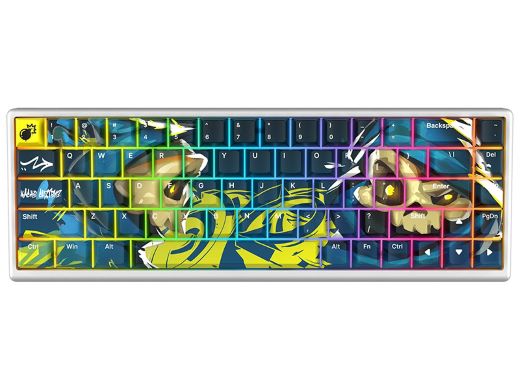 Nacho Customzデザインの65%キーボード「Polar 65 Calabera Edition